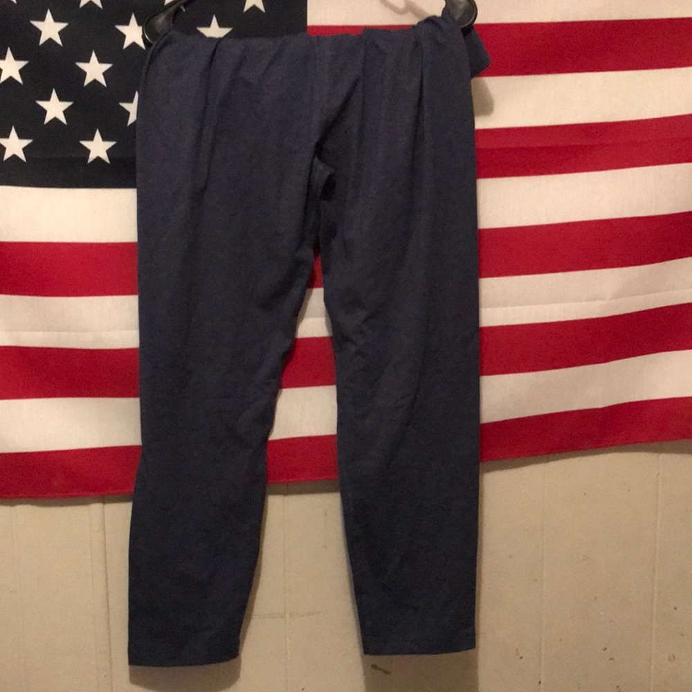 2x blue workout leggings